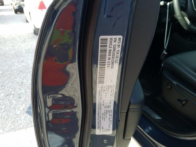 2020 DODGE DURANGO GT 1C4RDJDGXLC394750