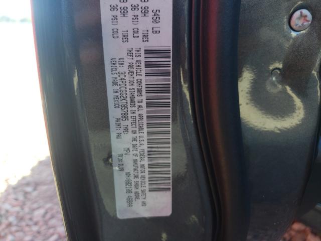 2019 DODGE JOURNEY CR 3C4PDCGG2KT857885