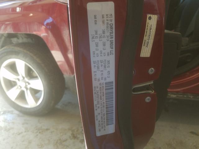2015 JEEP PATRIOT LA 1C4NJRFB2FD135952