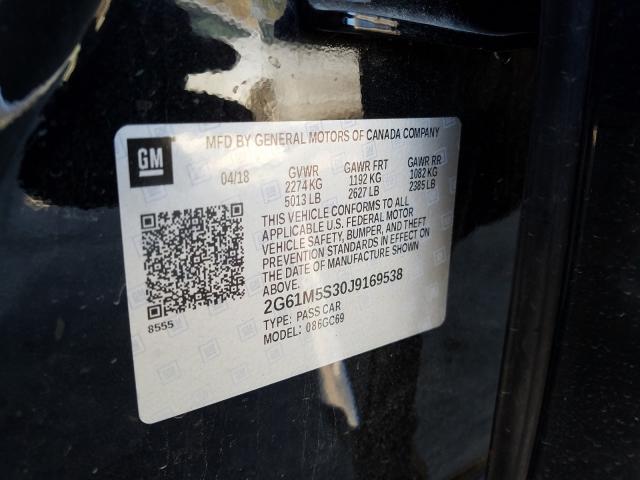 2018 CADILLAC XTS LUXURY 2G61M5S30J9169538