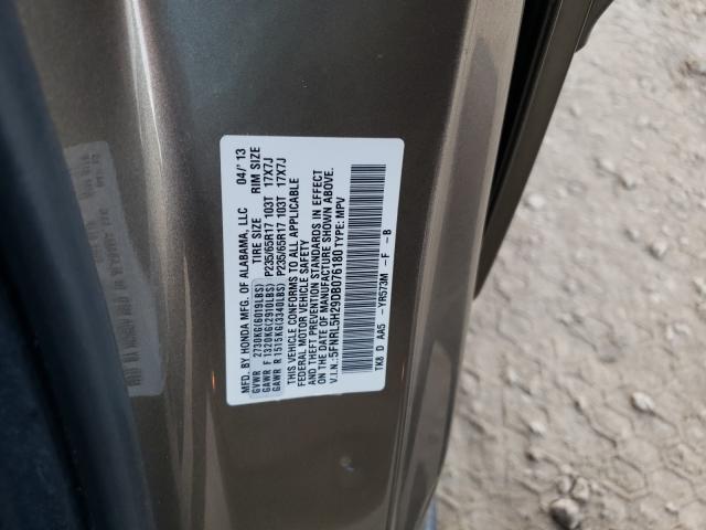 2013 HONDA ODYSSEY LX 5FNRL5H29DB076180