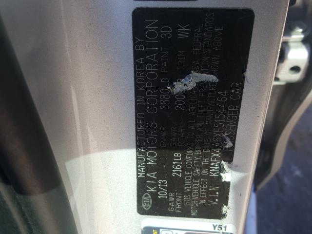 2014 KIA FORTE LX KNAFX4A6XE5154464