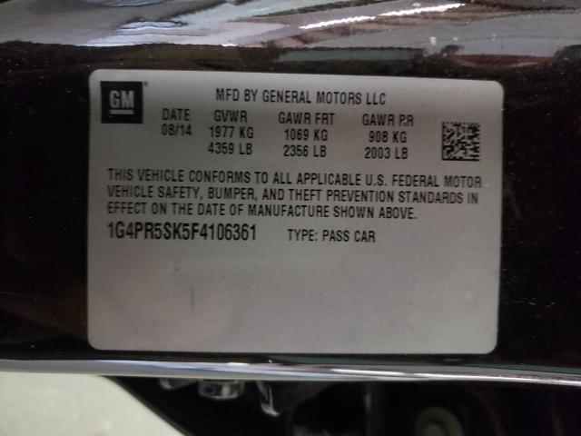 2015 BUICK VERANO CON 1G4PR5SK5F4106361
