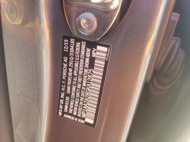 2016 PORSCHE CAYENNE WP1AA2A28GKA12875