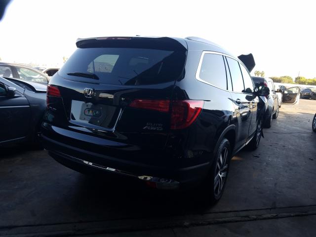 2016 HONDA PILOT ELIT 5FNYF6H09GB051520