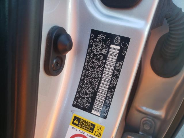 2013 LEXUS ES 300H JTHBW1GG6D2009276