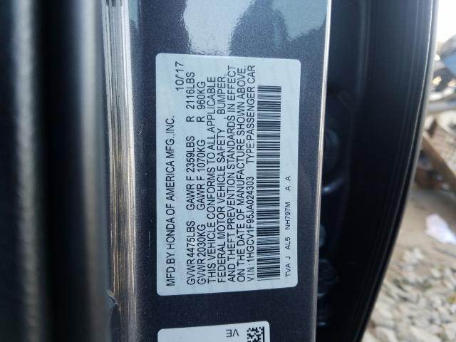 2018 HONDA ACCORD TOU 1HGCV1F95JA024303