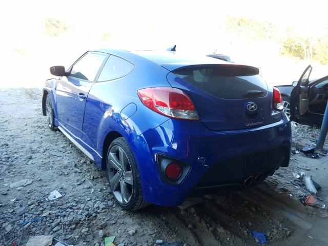 2013 HYUNDAI VELOSTER T KMHTC6AE2DU180707