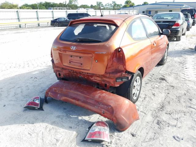 2010 HYUNDAI ACCENT BLU KMHCM3AC1AU154993