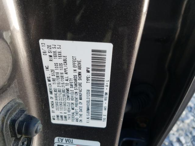 2014 HONDA CR-V LX 5J6RM4H35EL013358