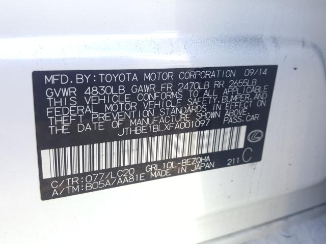 2015 LEXUS GS 350 - JTHBE1BLXFA001097