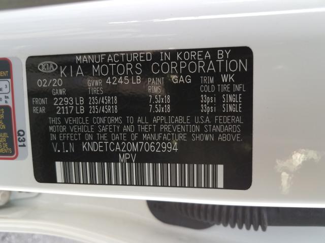 2021 KIA SELTOS SX KNDETCA20M7062994