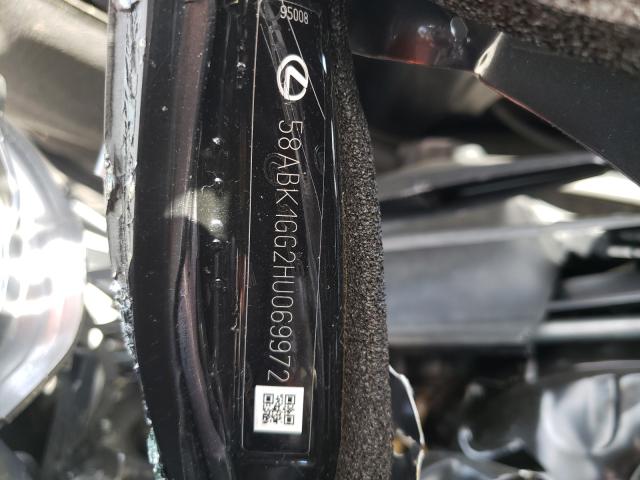 2017 LEXUS ES 350 58ABK1GG2HU069972