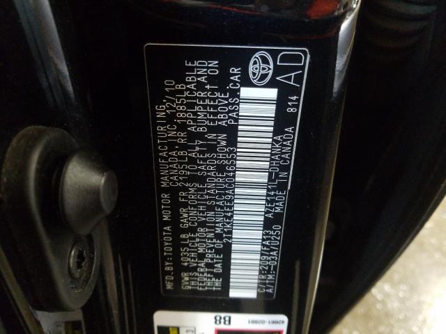 2010 TOYOTA COROLLA MA 2T1KE4EE9AC046553