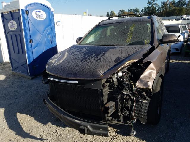 2014 HYUNDAI SANTA FE KM8SM4HF7EU064254