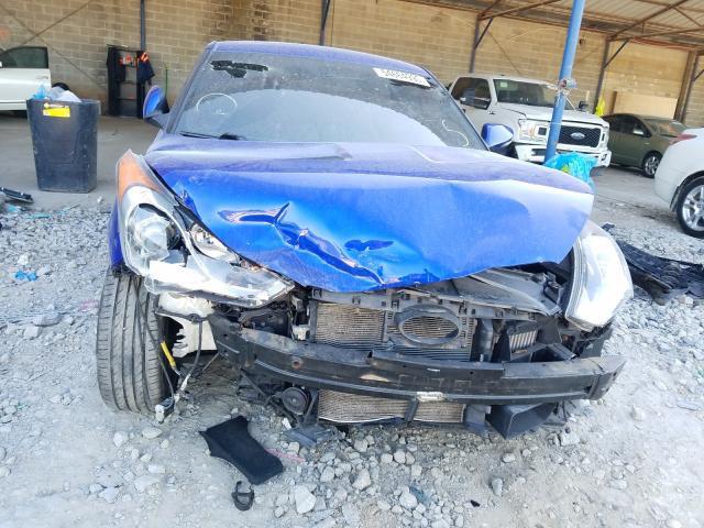 2013 HYUNDAI VELOSTER T KMHTC6AE2DU180707
