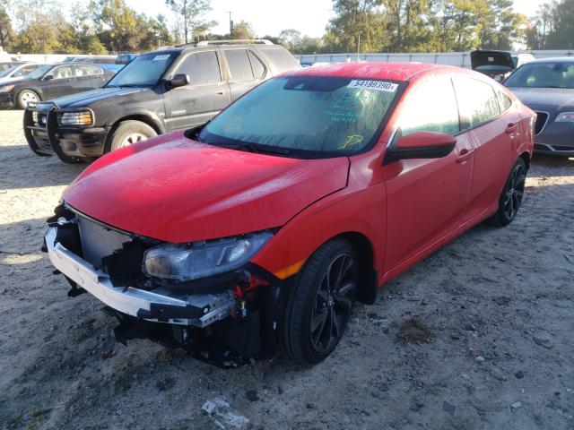 2020 HONDA CIVIC 2HGFC2F81LH568642