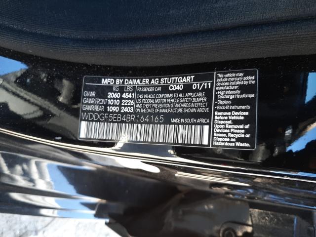 2011 MERCEDES-BENZ 300 WDDGF5EB4BR164165