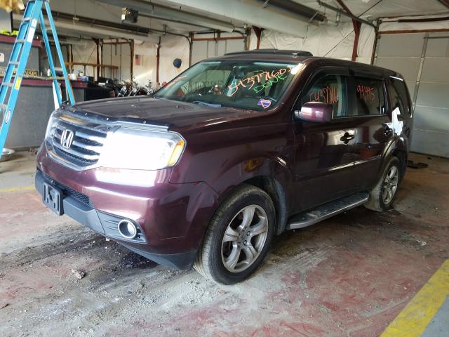 2013 HONDA PILOT EXL 5FNYF4H52DB030357