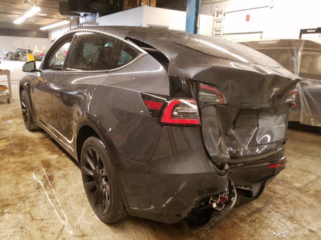 2020 TESLA MODEL Y 5YJYGDEE5LF038100