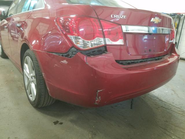 2013 CHEVROLET CRUZE LTZ 1G1PG5SB9D7137322