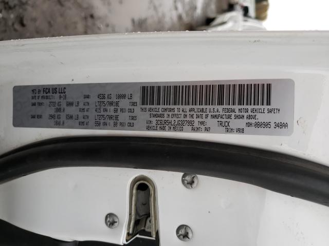 2018 RAM 2500 ST 3C6UR5HL2JG327992