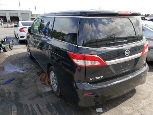 2012 NISSAN QUEST S JN8AE2KP1C9030687