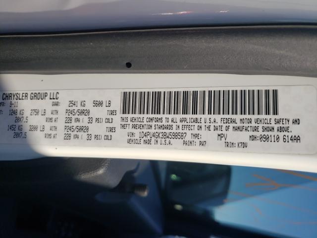 2011 DODGE NITRO HEAT 1D4PU4GK3BW598587