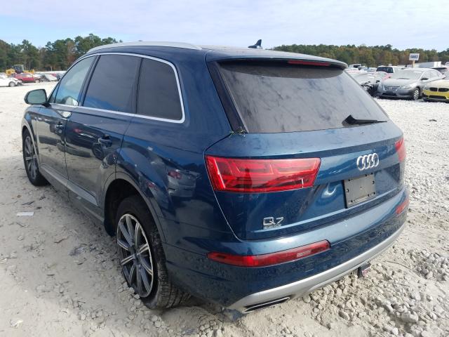 VIN WA1LHAF73KD022192 2019 Audi Q7, Premium Plus no.3