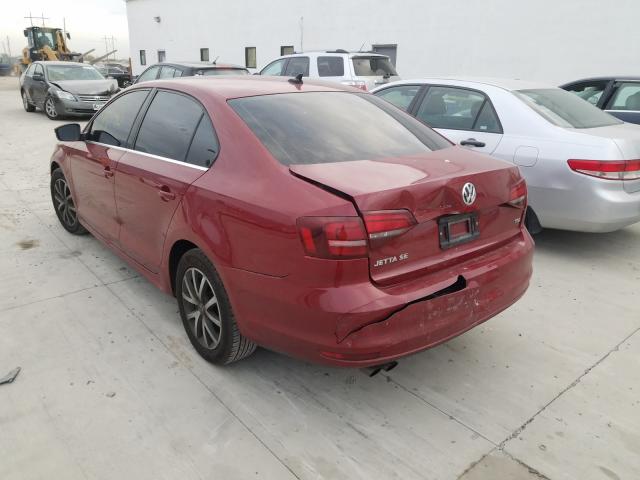 2017 VOLKSWAGEN JETTA SE 3VWB67AJ3HM368248