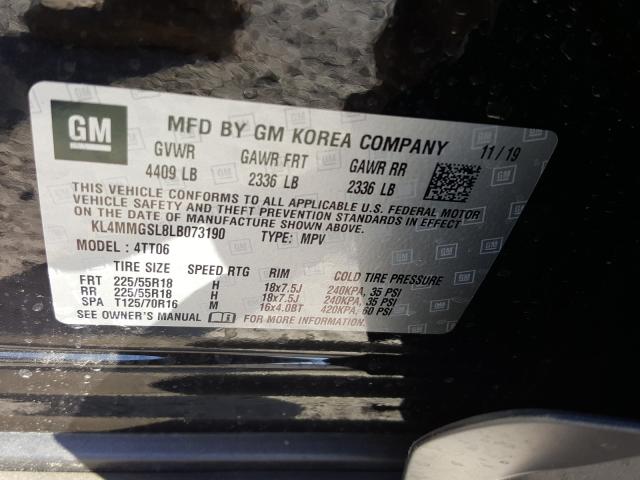 2020 BUICK ENCORE GX KL4MMGSL8LB073190
