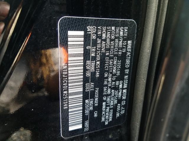 2020 NISSAN ROGUE SPOR JN1BJ1CV0LW251348