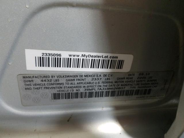 2011 VOLKSWAGEN JETTA TDI 3VWPL7AJ1BM626837