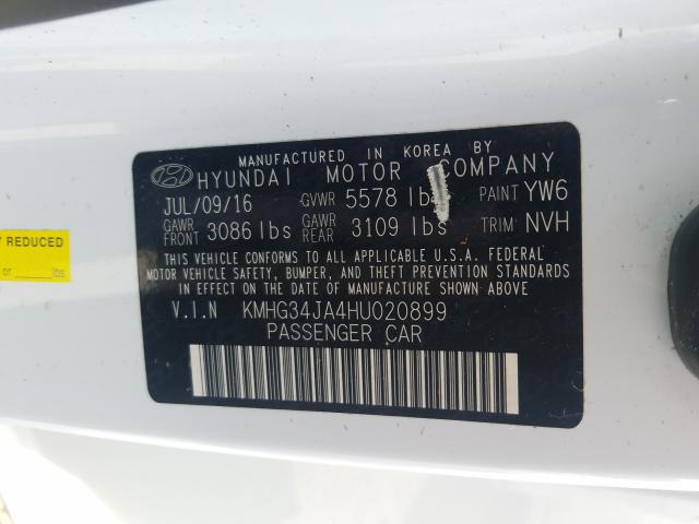 2017 GENESIS G90 PREMIU KMHG34JA4HU020899