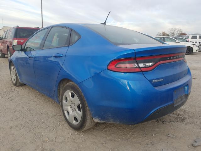 2016 DODGE DART SE 1C3CDFAA9GD752301
