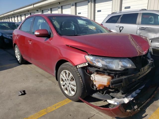 Автомобиль kia cerato vin knafu411bb5352498 год выпуска 2010 состояние плохое после аварии