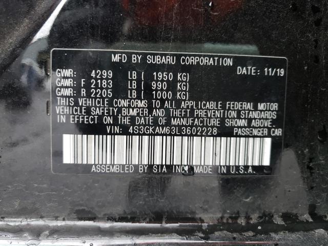 2020 SUBARU IMPREZA SP 4S3GKAM63L3602228