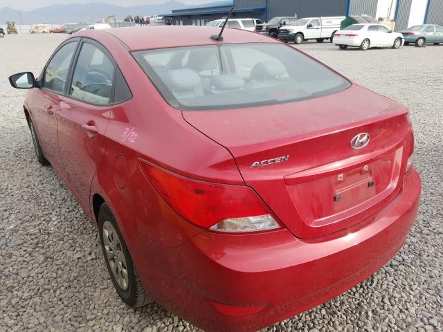 2016 HYUNDAI ACCENT SE KMHCT4AE0GU967762