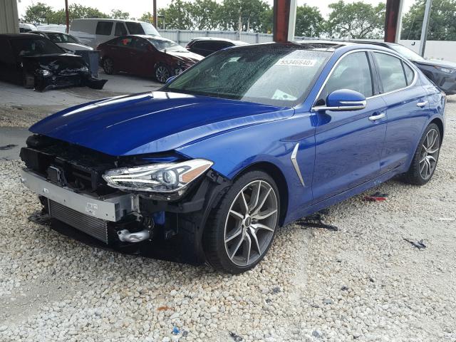 2019 GENESIS G70 PRESTI KMTG44LA5KU017016