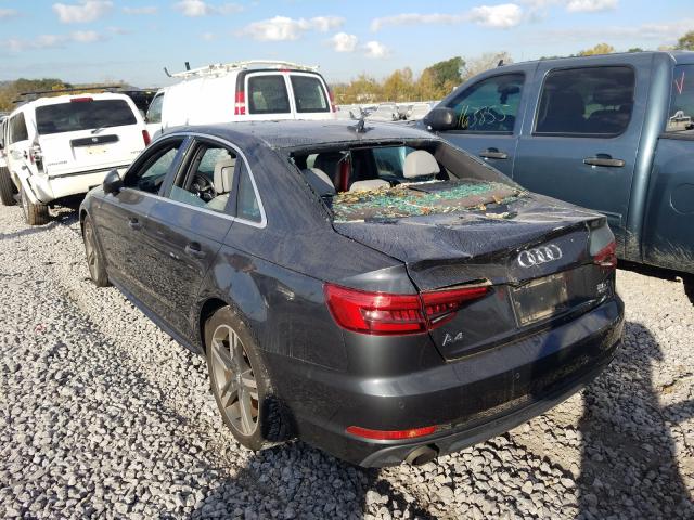 2017 AUDI A4 PREMIUM WAUENAF46HN015881