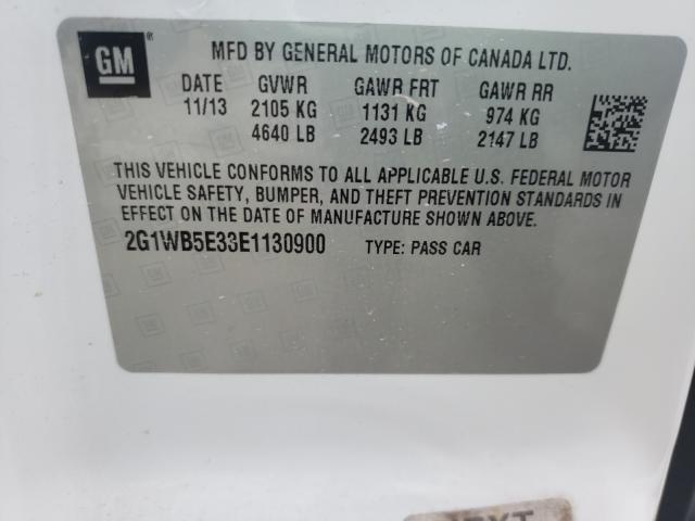 2014 CHEVROLET IMPALA LIM 2G1WB5E33E1130900