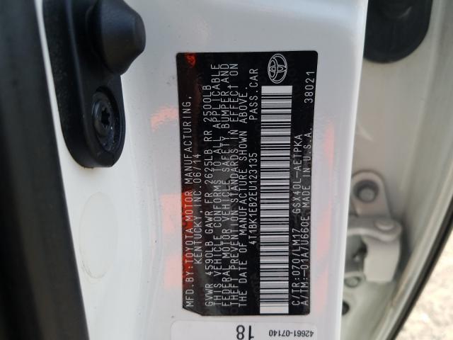2014 TOYOTA AVALON BAS 4T1BK1EB2EU123135