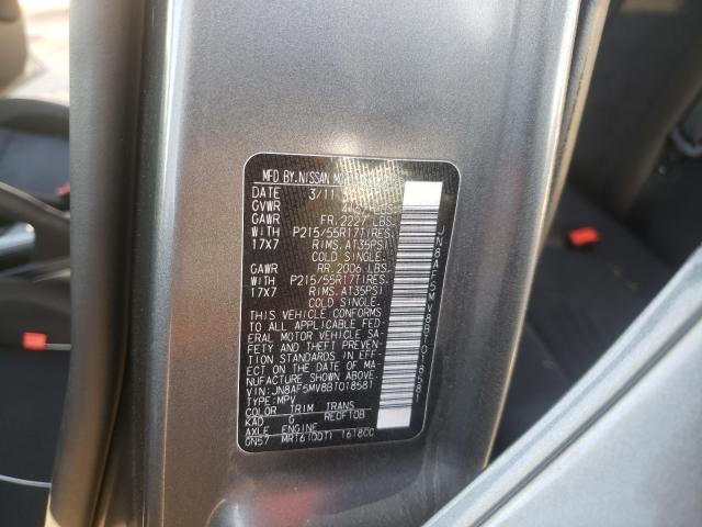 2011 NISSAN JUKE S JN8AF5MV8BT018581