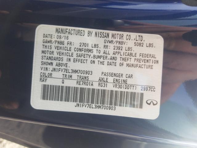 2017 INFINITI Q60 RED SP JN1FV7EL3HM700903