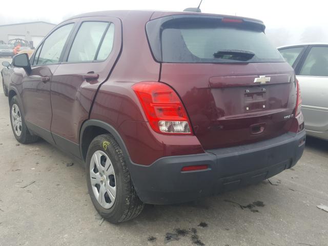 2016 CHEVROLET TRAX LS 3GNCJKSB7GL263983