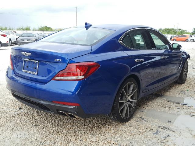 2019 GENESIS G70 PRESTI KMTG44LA5KU017016