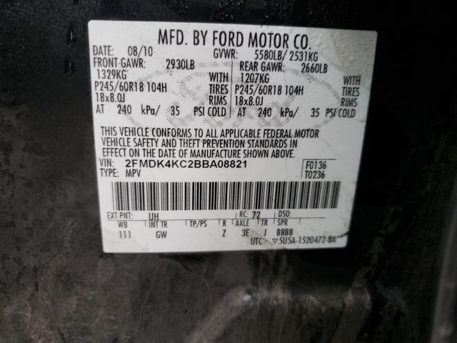 2011 FORD EDGE LIMIT 2FMDK4KC2BBA08821