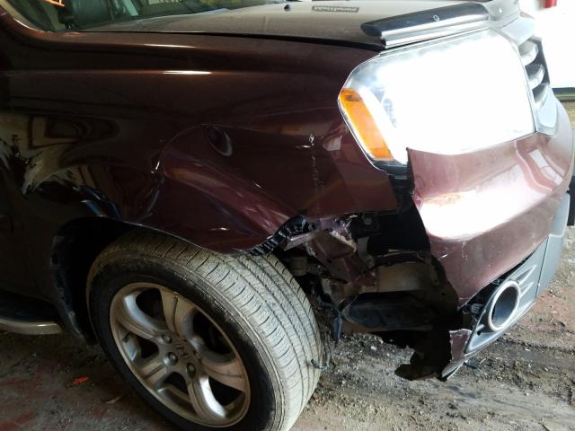 2013 HONDA PILOT EXL 5FNYF4H52DB030357