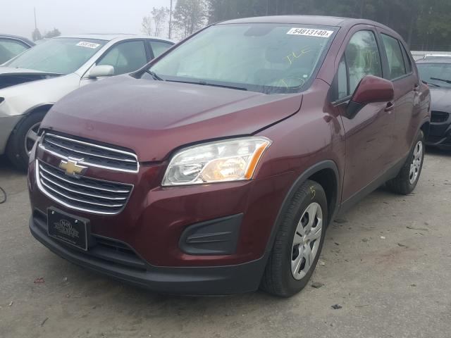 2016 CHEVROLET TRAX LS 3GNCJKSB7GL263983