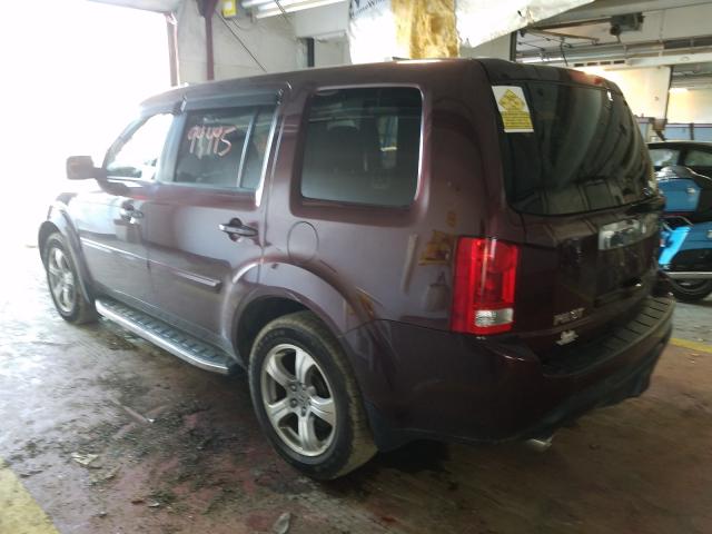 2013 HONDA PILOT EXL 5FNYF4H52DB030357